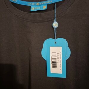 Men's Bahamas Black T-Shirt Size Large Soft Fabric, NWT